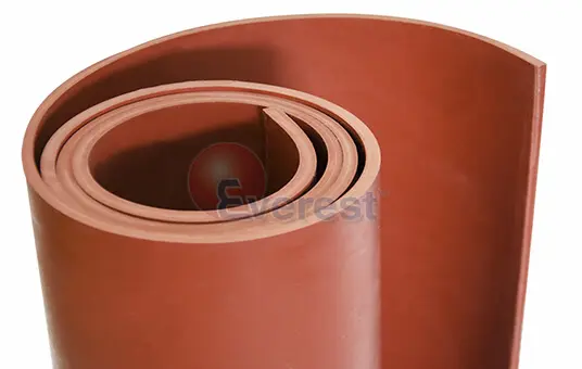 Hule SBR rojo en rollos y placas Hule SBR rojo en rollos y placas de Hules Industriales Grupo Everest